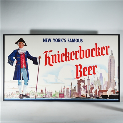 Knickerbocker Beer Historical Subway Platform Sign