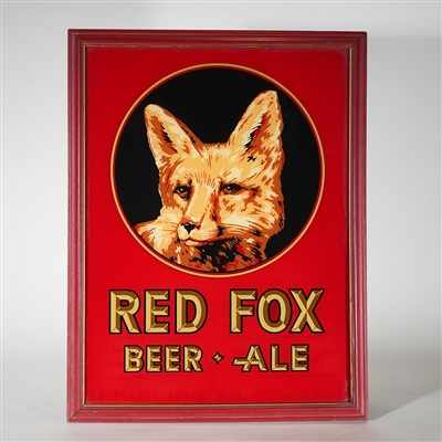 Red Fox Beer Ale ROG Advertising Sign