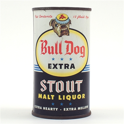 Bull Dog Stout Malt Liquor Flat Top LOS ANGELES 45-18