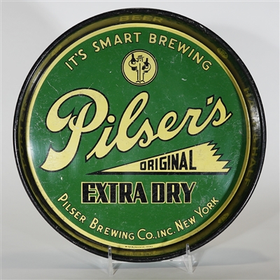 Pilsers Original Extra Dry Beer Advertising Tray