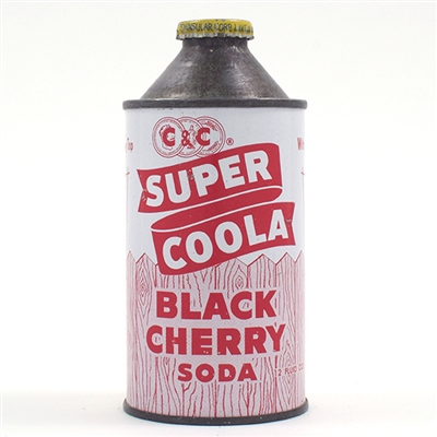 C and C Super Coola Black Cherry Soda Cone Top