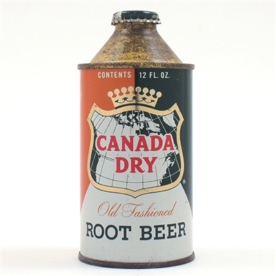 Canada Dry ROOT BEER Soda Cone Top