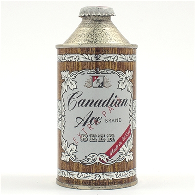 Canadian Ace Beer Cone Top SPOTLESS 156-13