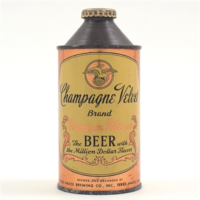 Champagne Velvet Beer Cone Top 1944 157-6