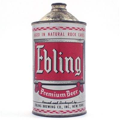 Ebling Beer Quart Cone Top 207-5