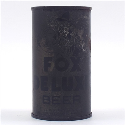 Fox De Luxe Beer Olive Drab Flat Top GRAND RAPIDS 65-13 RARE