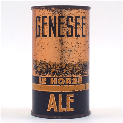 Genesee 12 Horse Ale Opening Instruction Flat Top 68-17