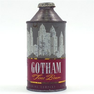 Gotham Beer Cone Top METALLIC 166-21