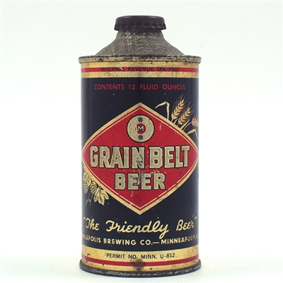 Grain Belt Beer Cone Top 167-1