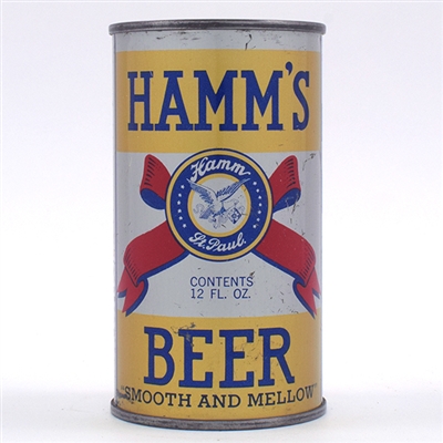 Hamms Beer Opening Instruction Flat Top 79-16