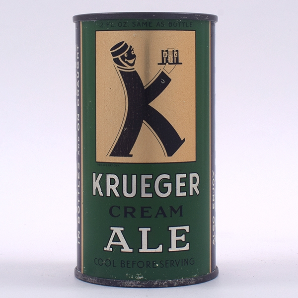 Krueger Ale Opening Instruction Flat Top SMOOTH SEAM 89-27