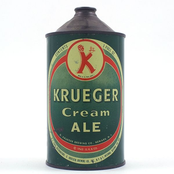 Krueger Ale Quart Cone Top 213-13