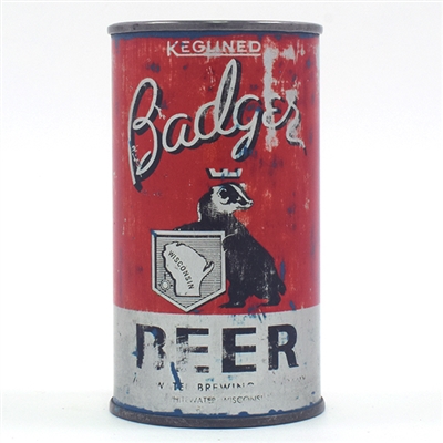 Badger Beer Opening Instruction Flat Top 32-34