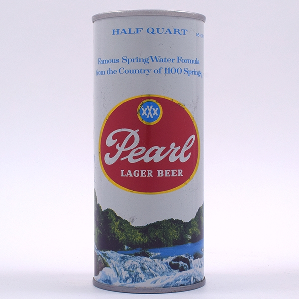 Pearl Beer Half Quart Pull Tab 161-27