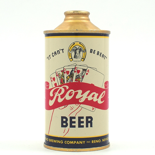 Royal Beer Cone Top IMPECCABLE 182-12