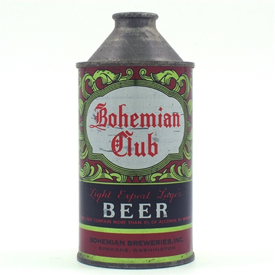 Bohemian Club Beer Cone Top NON-IRTP 154-8