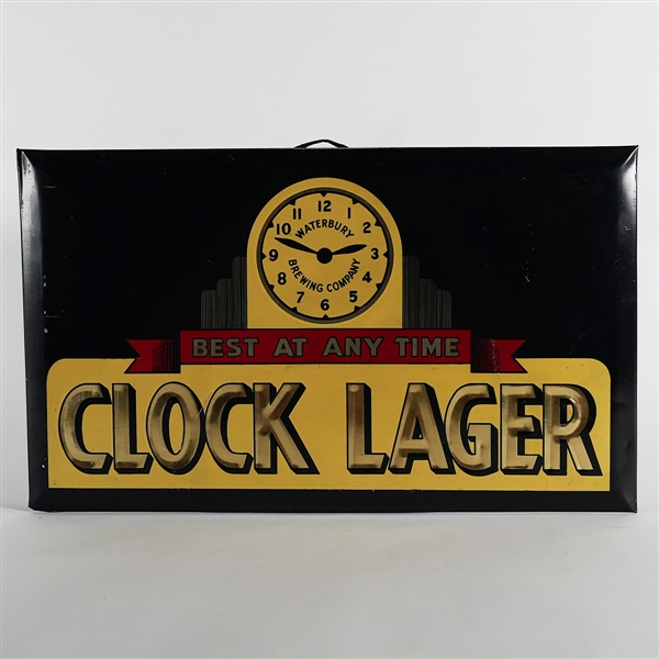 Clock Lager Best Any Time TOC Sign