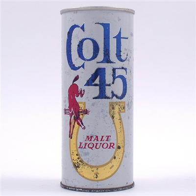 Colt 45 Malt Liquor Pint Fan Tab LONE STAR 1 CITY UNLISTED