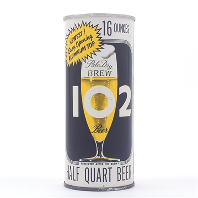 Brew 102 Beer Half Quart Soft Top Flat Top 226-4