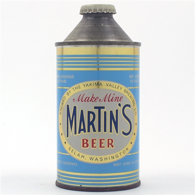 Martins Beer Cone Top IRTP WOW 173-14