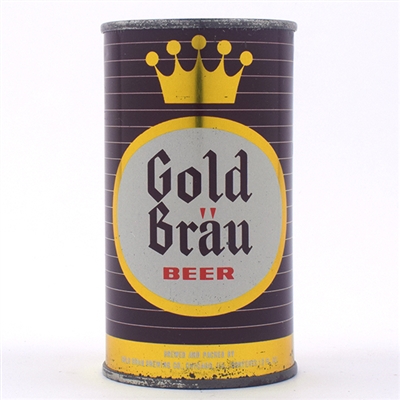 Gold Brau Beer Flat Top 2-LINE MANDATORY 71-31