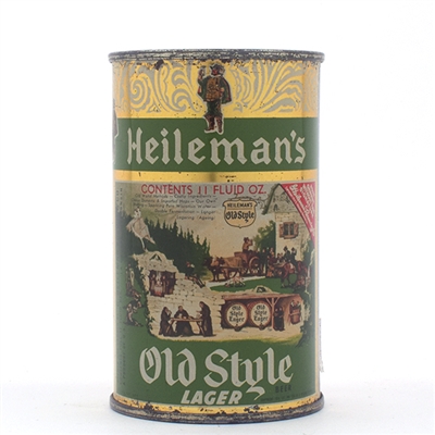 Heilemans Old Style Beer 11 OUNCE Flat Top 108-11 SUPER TOUGH