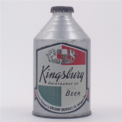 Kingsbury Beer Crowntainer Cone Top 196-10