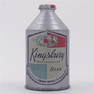 Kingsbury Beer Crowntainer Cone Top UNLISTED