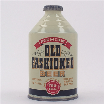 Old Fashioned Beer Tru Blu Crowntainer Cone Top 197-20