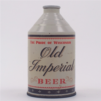 Old Imperial Beer Crowntainer Cone Top 197-21