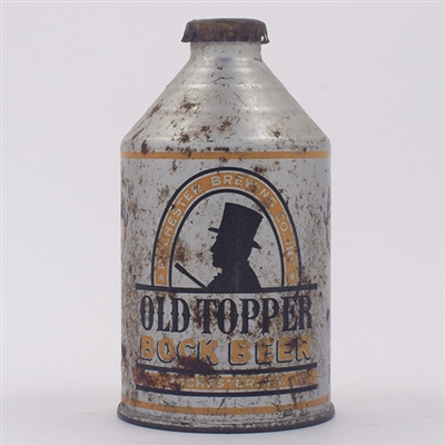 Old Topper BOCK Crowntainer Cone Top WOW 198-5