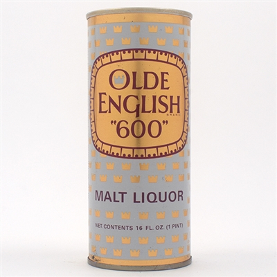 Olde English 600 Malt Liquor Pint Pull Tab 159-30