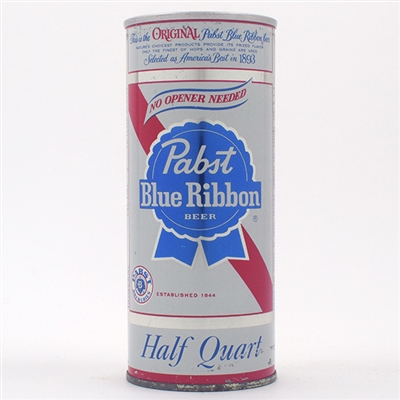 Pabst Blue Ribbon No Opener Needed Pint Pull Tab LA 161-4