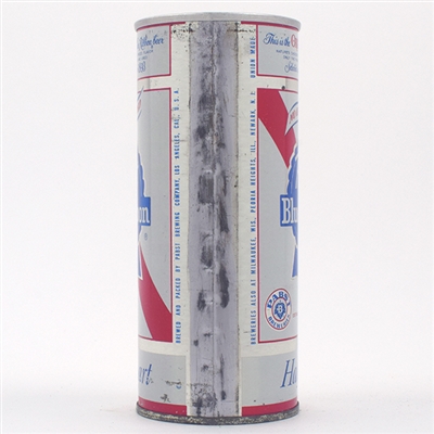 Pabst Blue Ribbon No Opener Needed Pint Pull Tab LA 161-4