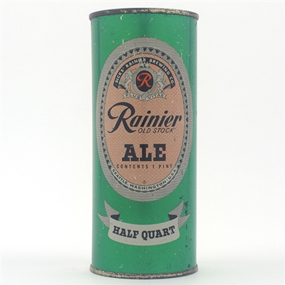Rainier Ale Half Quart Flat Top SICKS RAINIER 234-8