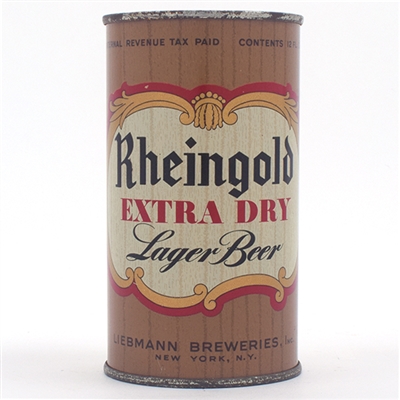 Rheingold Beer Flat Top SUPERB 124-1