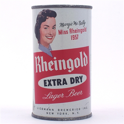Rheingold Beer Miss Rheingold 1957 Winner Flat Top 124-13