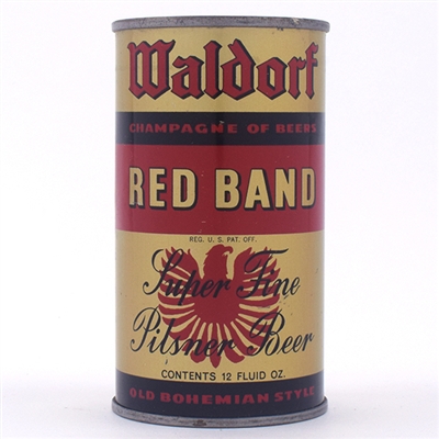 Waldorf Red Band Opening Instruction Flat Top 859