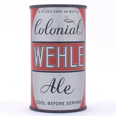 Wehle Colonial Ale Long Opener Flat Top 862