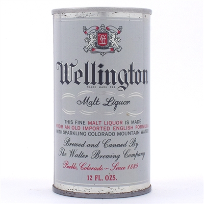 Wellington Malt Liquor Pull Tab AMERICAN 134-9