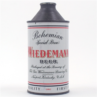 Wiedemann Beer Cone Top 189-8
