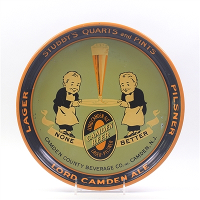 Camden County Beverage 1930s Serving Tray