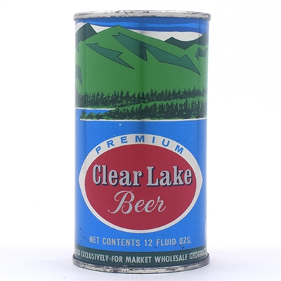 Clear Lake Beer Flat Top 49-32 MINTY