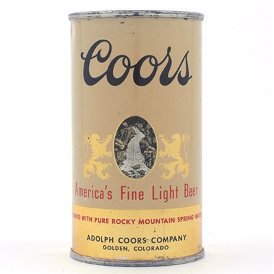 Coors Beer IRTP Flat Top NO BANQUET UNLISTED