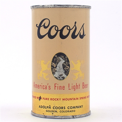 Coors Beer IRTP Flat Top UNLISTED
