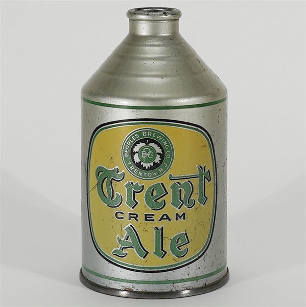 Trenton CREAM ALE Crowntainer UNLISTED SCARCE 
