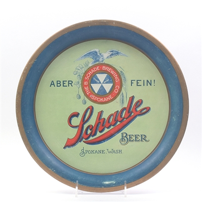 Schade Beer Pre-Prohibition Serving Tray RARE