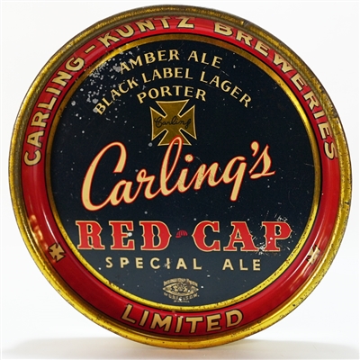 Carling Kuntz Breweries Limited Red Cap Special Ale Tray