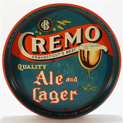 Cremo Quality Ale Lager Connecticuts Best Tray TOUGH