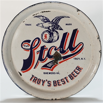 Stoll Troys Best Beer Eagle Porcelain Tray